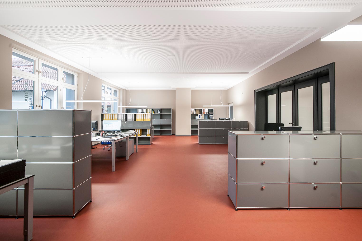 Blick ins Büro.